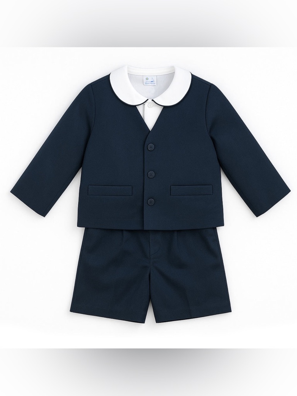 Florence Eiseman | 3 Piece Navy Eton Suit